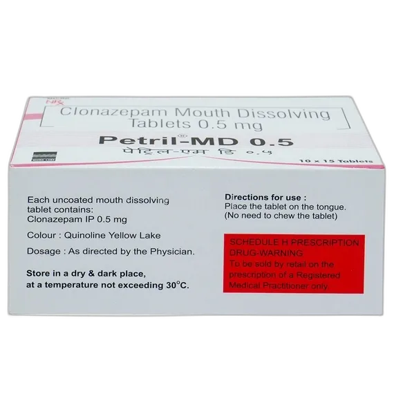 petril md 0.5mg tablet 15's